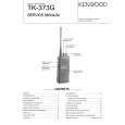 KENWOOD TK373G Manual de Servicio