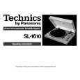 TECHNICS SL-1610MK2 Manual de Usuario