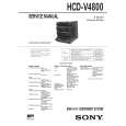 SONY HCDV4800 Manual de Servicio