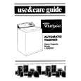 WHIRLPOOL LA3800XPW0 Manual de Usuario