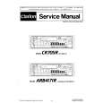 CLARION CR705R Manual de Servicio