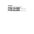 SONY PVM-20L2MD Manual de Servicio