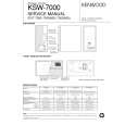 KENWOOD KSW7000 Manual de Servicio
