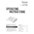 PANASONIC KXF580 Manual de Usuario