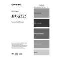 ONKYO DVS535 Manual de Usuario ONKYO DVS535 Manual de Usuario