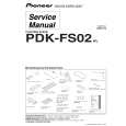 PIONEER PDK-FS02 Manual de Servicio