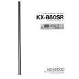 KENWOOD KX-880SR Manual de Usuario