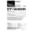 PIONEER CT-W601R Manual de Servicio