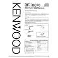 KENWOOD DPR6070 Manual de Usuario KENWOOD DPR6070 Manual de Usuario