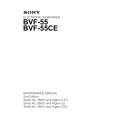 SONY BVF-55 Manual de Servicio