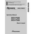 PIONEER DEH-P330 Manual de Usuario