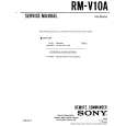 SONY RMV10A Manual de Usuario