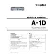 TEAC A-1 D Manual de Servicio