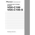PIONEER VSX-C100-S/KUCXU Manual de Usuario