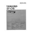 TOSHIBA SY-C15 Manual de Servicio