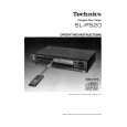 TECHNICS SL-P520 Manual de Usuario