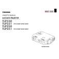 TOSHIBA TLP550 Manual de Usuario