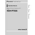 PIONEER KEH-P7035/ES Manual de Usuario