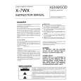 KENWOOD X-7WX Manual de Usuario