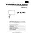 SHARP DV-2118SN Manual de Servicio