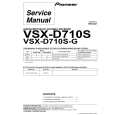 PIONEER VSX-D710S-G Manual de Servicio