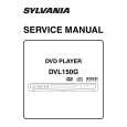 SYLVANIA DVL150G Manual de Servicio