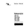 NAKAMICHI TA-2A Manual de Servicio