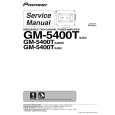 PIONEER GM-5400T/XJ/ES Manual de Servicio