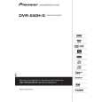 PIONEER DVR-550H-S/WYXV5 Manual de Usuario