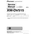 PIONEER XW-DV515/NVXJ Manual de Servicio
