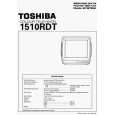 TOSHIBA 1510RTD Manual de Servicio