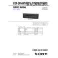SONY CDX5V661D Manual de Servicio