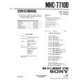 MHC-7710D MHC-7710D