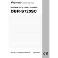 PIONEER DBR-S120SC Manual de Usuario