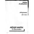 ARTHUR MARTIN ELECTROLUX AR1521W Manual de Usuario