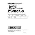 PIONEER DV-585A-S Manual de Servicio