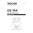 TEAC US-144 Manual de Usuario