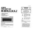AIWA XK-007H Manual de Usuario