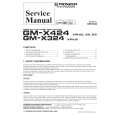 PIONEER GM-X324/XR/UC Manual de Servicio