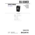 SONY SSX30ED Manual de Servicio