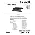 SONY XM450G Manual de Servicio