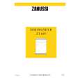 ZANUSSI ZT685 Manual de Usuario