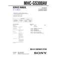 SONY MHCGS300AV Manual de Servicio
