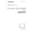 TOSHIBA 2860DF Manual de Servicio
