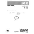 SONY HVT80 Catálogo de piezas