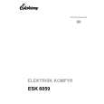 ELECTROLUX ESK6059 Manual de Usuario