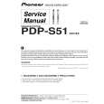 PIONEER PDP-S51/XZC/E5 Manual de Servicio