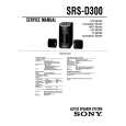 SONY SRS-D300 Manual de Servicio