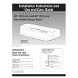 WHIRLPOOL RH3730XLB0 Manual de Instalación