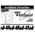 WHIRLPOOL LG3001XPW0 Manual de Instalación